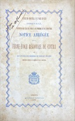 NOTICE ABRÉGÉE SUR LA FERME-ÉCOLE RÉGIONALE DE CINTRA. Exposition Universelle de Paris en 1878